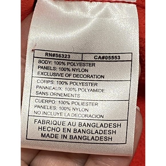 Vintage Nike ACG Jacket Women Medium Red Full Zip Therma Fit Fleece Gorpcore Y2K - Picture 7 of 11